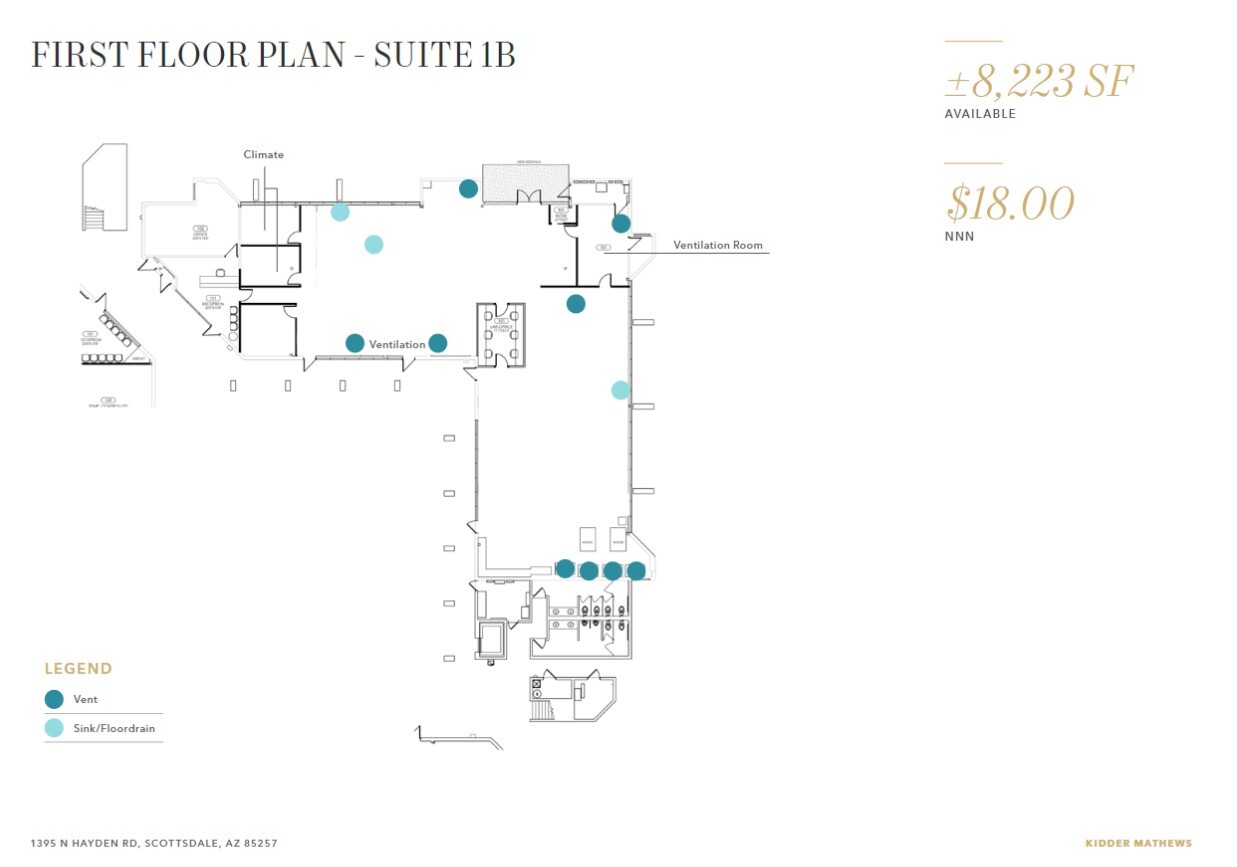 1395 N Hayden Rd, Scottsdale, AZ en alquiler Plano de la planta- Imagen 1 de 1