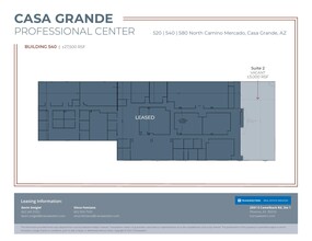 560-580 N Camino Mercado, Casa Grande, AZ en alquiler Plano de la planta- Imagen 1 de 1