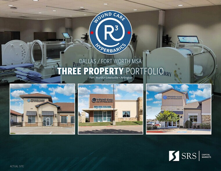 R3 Wound Care 3-Property Portfolio cartera de 3 inmuebles en venta en LoopNet.es - Foto del edificio - Imagen 1 de 15