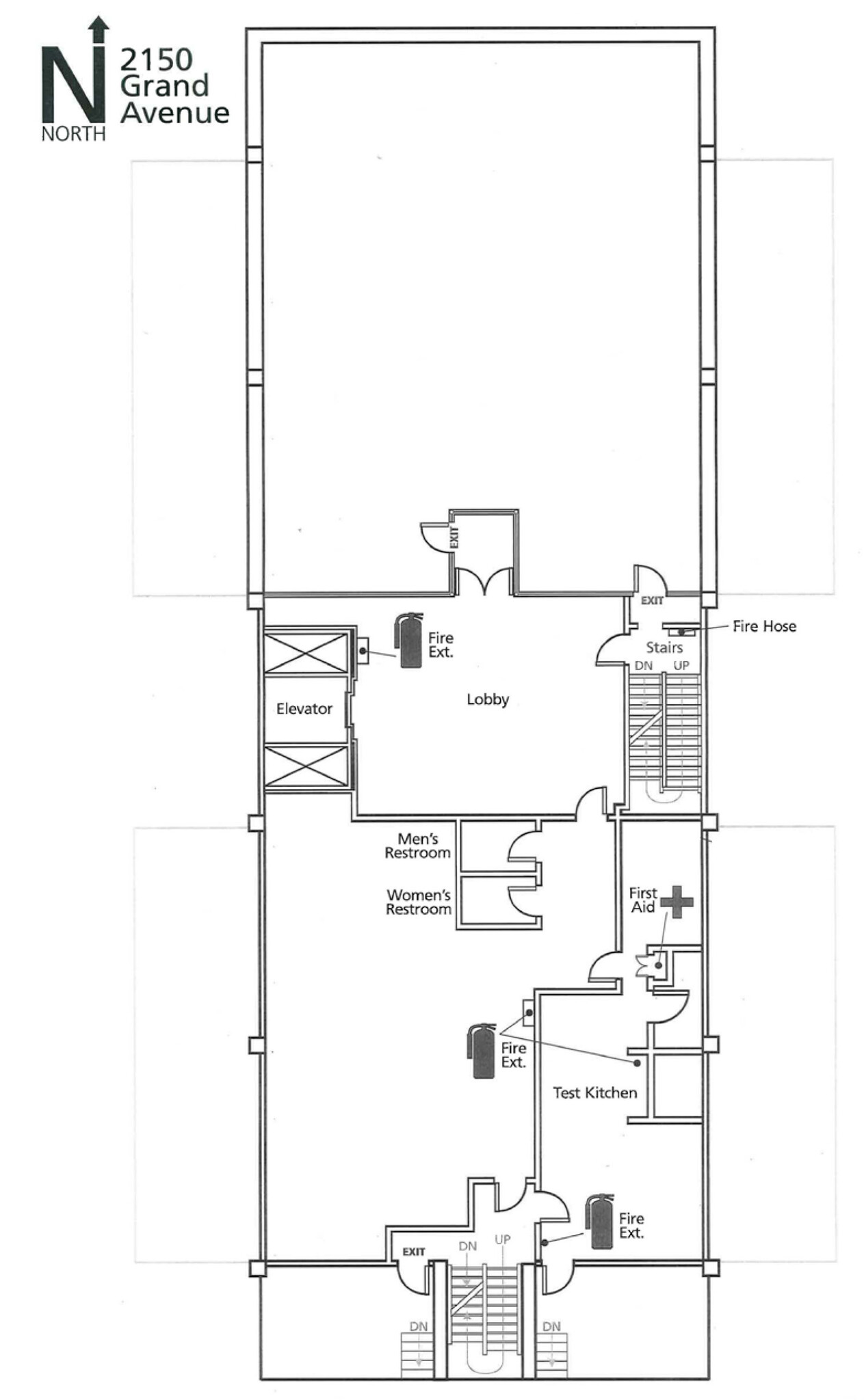 2150 Grand Ave, Des Moines, IA en alquiler Plano de la planta- Imagen 1 de 1