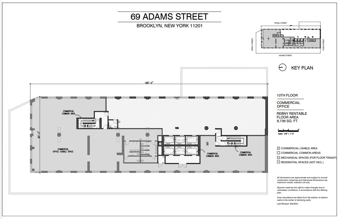 69 Adams St, Brooklyn, NY en alquiler Plano de la planta- Imagen 1 de 8