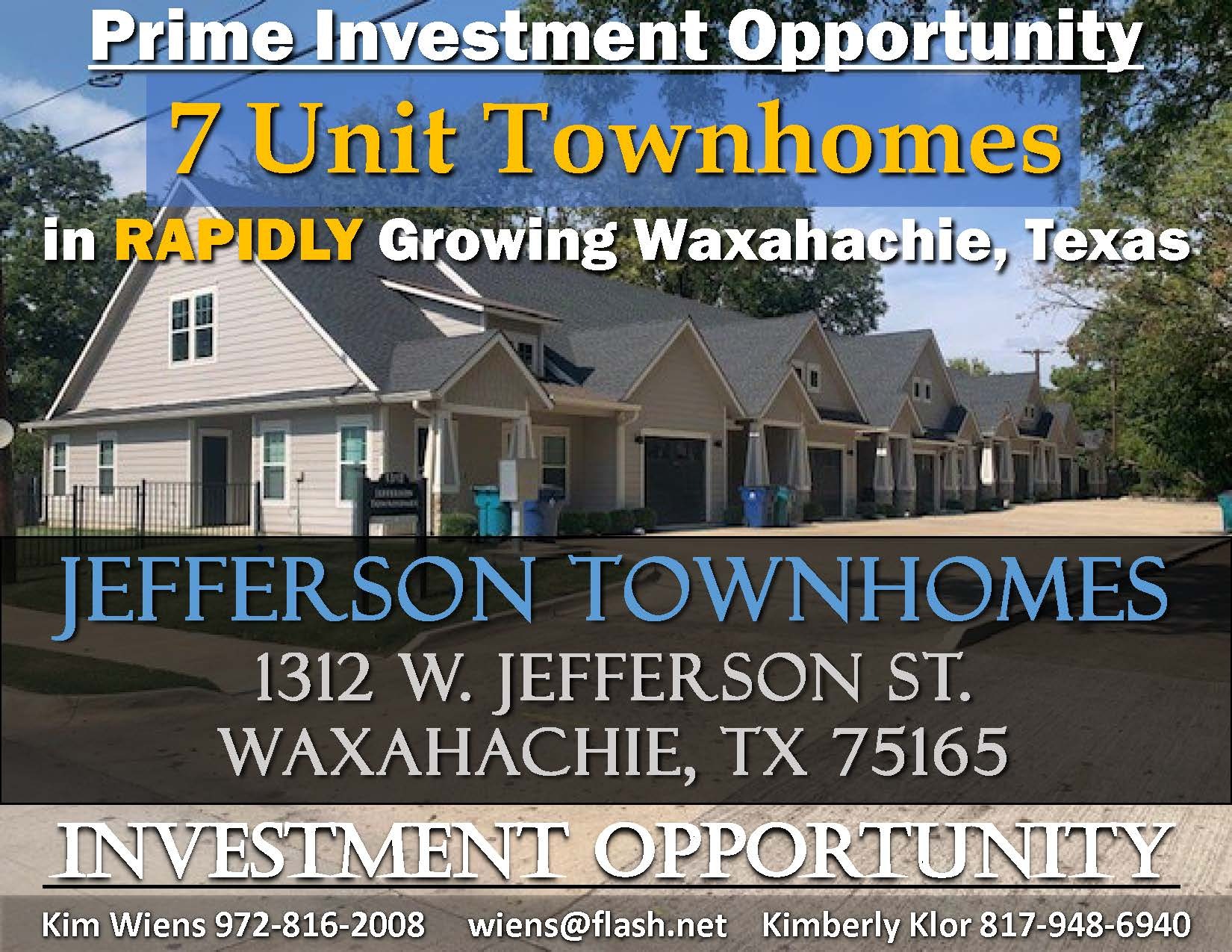 1312 W Jefferson St, Waxahachie, TX en venta Foto principal- Imagen 1 de 6