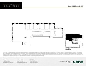 1355 Peachtree St NE, Atlanta, GA en alquiler Plano de la planta- Imagen 1 de 1