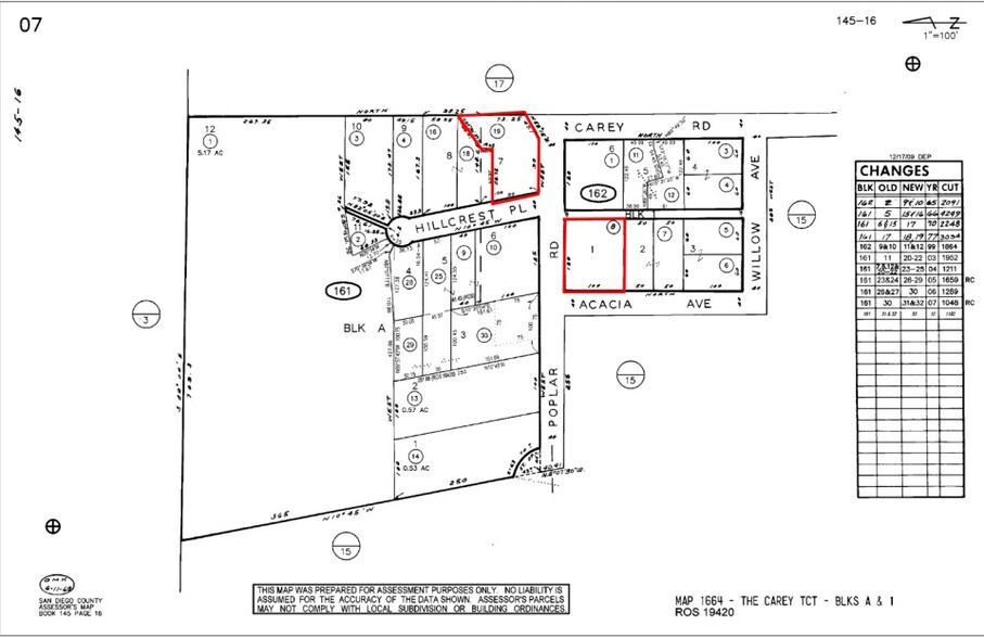 Poplar Rd, Oceanside, CA en venta - Plano de solar - Imagen 2 de 2