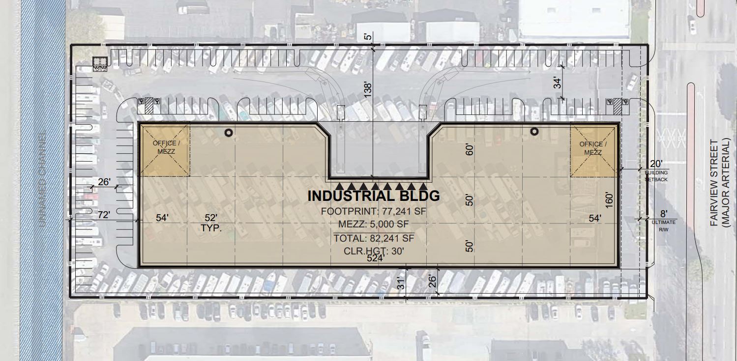 3130 S Fairview St, Santa Ana, CA en venta Plano de la planta- Imagen 1 de 1