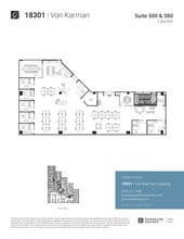 18301 Von Karman Ave, Irvine, CA en alquiler Plano de la planta- Imagen 2 de 7