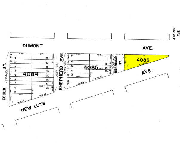 New Lots Ave, Brooklyn, NY en venta - Plano de solar - Imagen 3 de 5