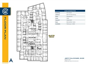 805 SW Broadway, Portland, OR en alquiler Plano de la planta- Imagen 1 de 1