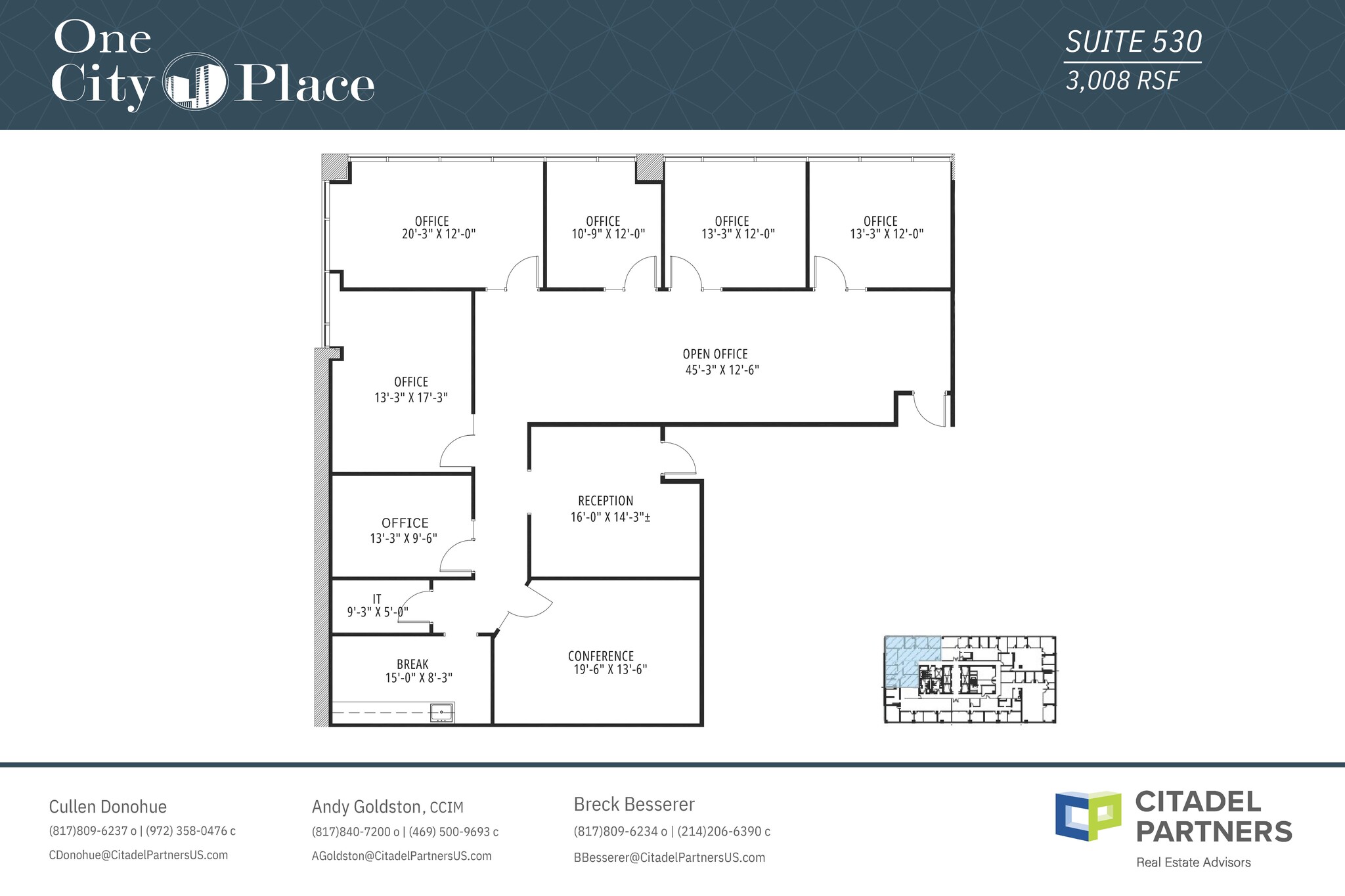 300 Throckmorton St, Fort Worth, TX en alquiler Plano de la planta- Imagen 1 de 12