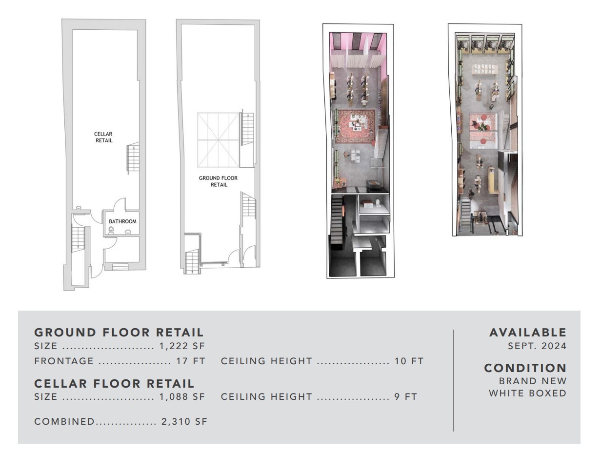 178 Spring St, New York, NY en alquiler Plano de la planta- Imagen 1 de 7