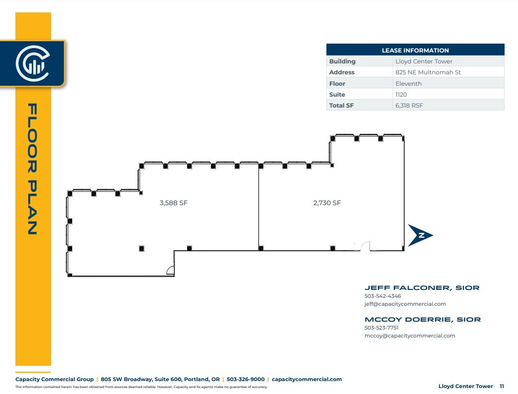 825 NE Multnomah St, Portland, OR en alquiler Plano de la planta- Imagen 1 de 1