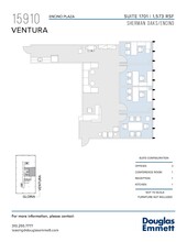 15910 Ventura Blvd, Encino, CA en alquiler Plano de la planta- Imagen 1 de 1