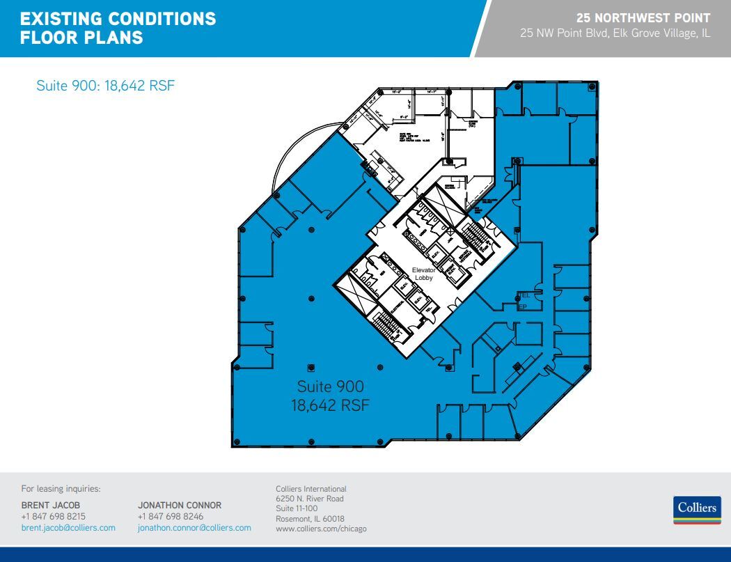 25 NW Point Blvd, Elk Grove Village, IL en venta Plano de la planta- Imagen 1 de 1