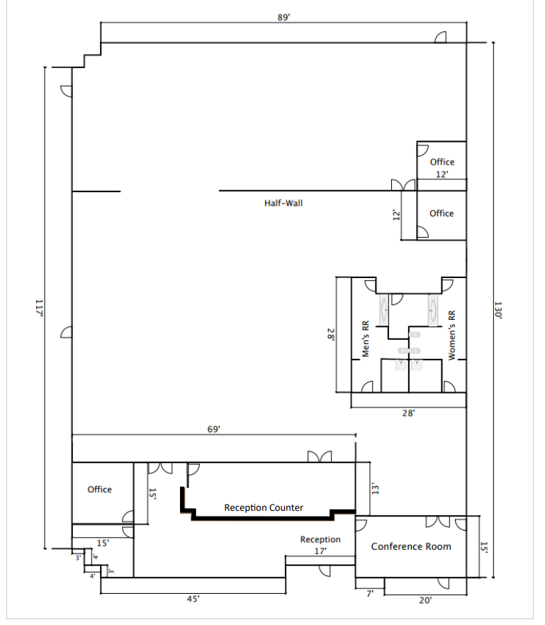 3650 Industrial Blvd, West Sacramento, CA en alquiler Plano de la planta- Imagen 1 de 1