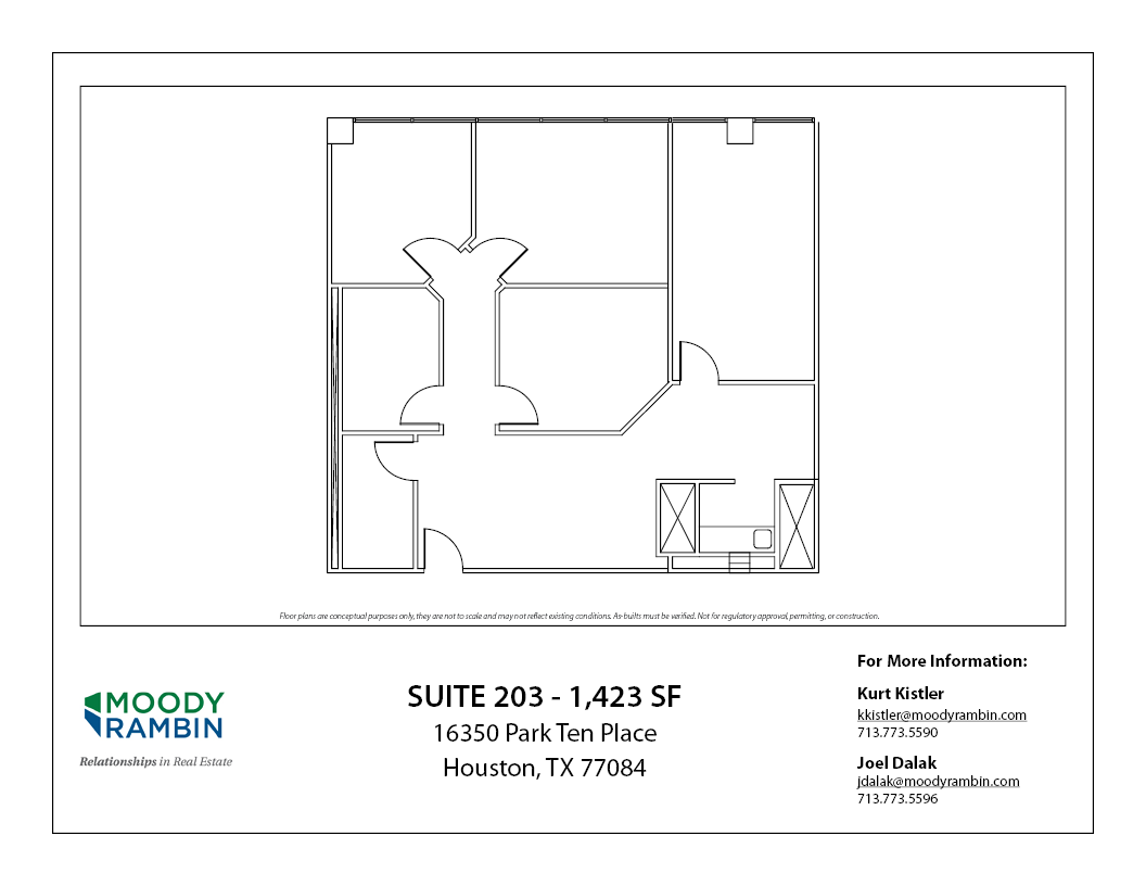 16350 Park Ten Place Dr, Houston, TX en alquiler Plano de la planta- Imagen 1 de 1