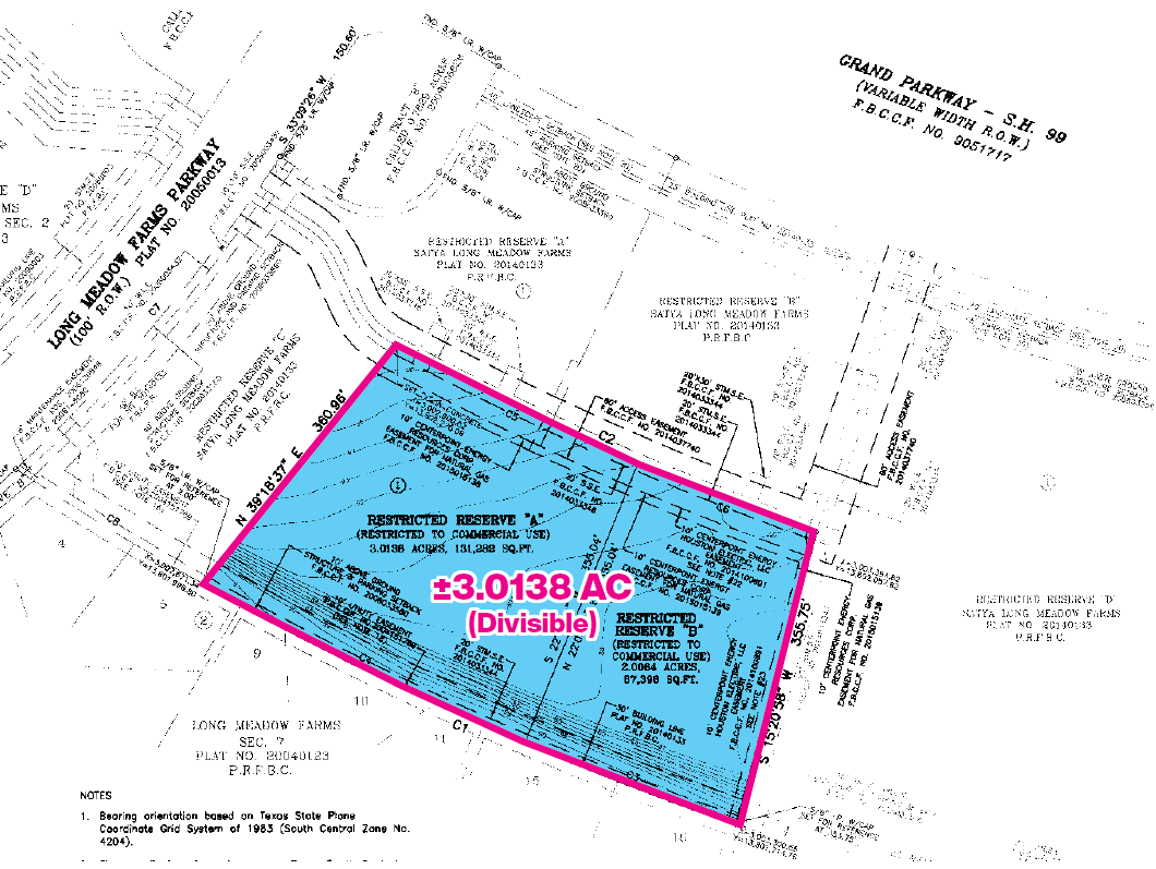 Grand Parkway & Long Meadow Farms Pky, Richmond, TX en venta Foto del edificio- Imagen 1 de 4