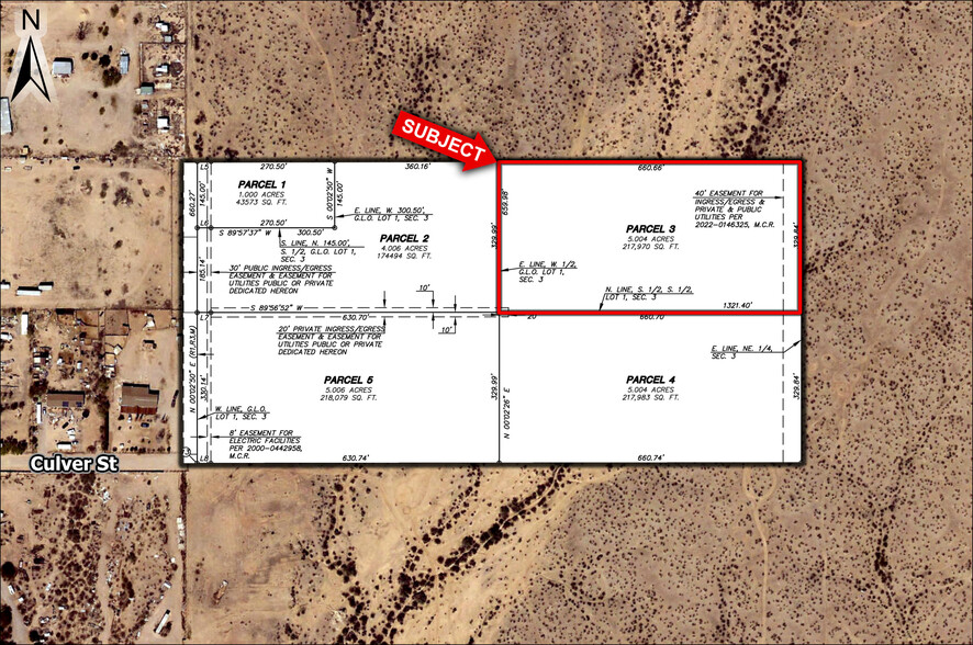 373rd Ave & Culver St Lot 3, Tonopah, AZ en venta - Vista aérea - Imagen 2 de 10