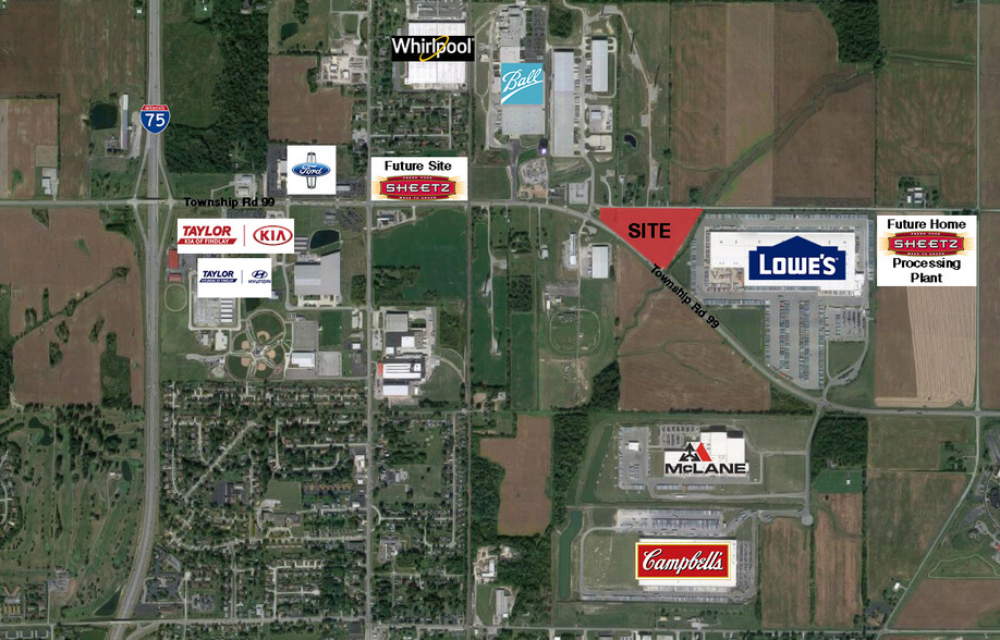 0 Township Road 99, Findlay, OH en venta - Foto del edificio - Imagen 2 de 2