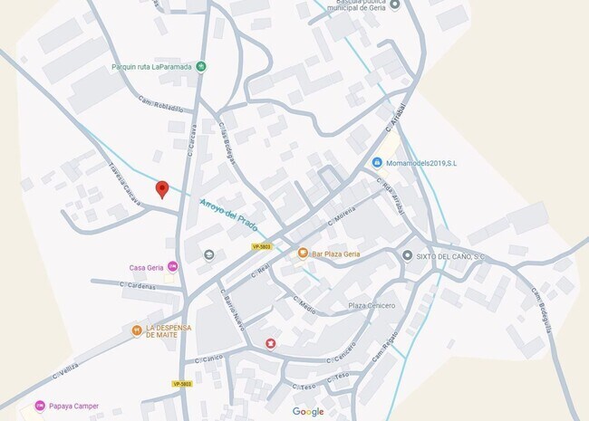 Más detalles de Calle Cárcava, 5, Geria - Terreno en venta