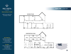 8880 Rio San Diego Dr, San Diego, CA en alquiler Plano de la planta- Imagen 1 de 6