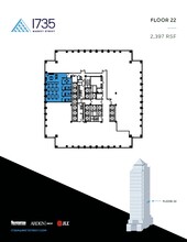 1735 Market St, Philadelphia, PA en alquiler Plano de la planta- Imagen 1 de 1