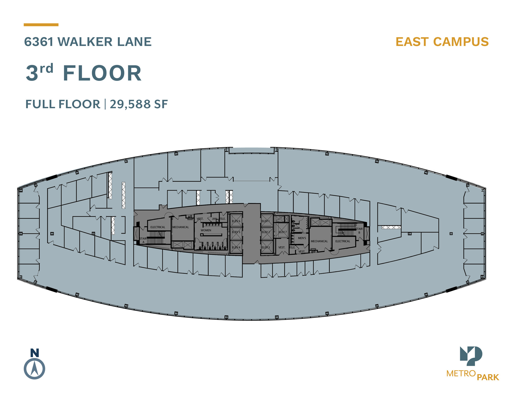 6361 Walker Ln, Alexandria, VA en alquiler Plano de la planta- Imagen 1 de 1