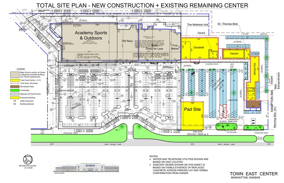 E Poyntz Ave, Manhattan, KS en venta - Plano del sitio - Imagen 2 de 2