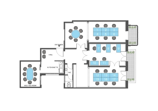 Más detalles de Rambla de Catalunya, Barcelona - Coworking en alquiler