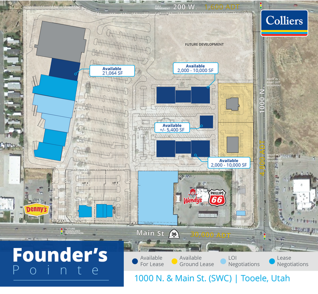 1000 N Main St, Tooele, UT en alquiler - Plano del sitio - Imagen 1 de 1