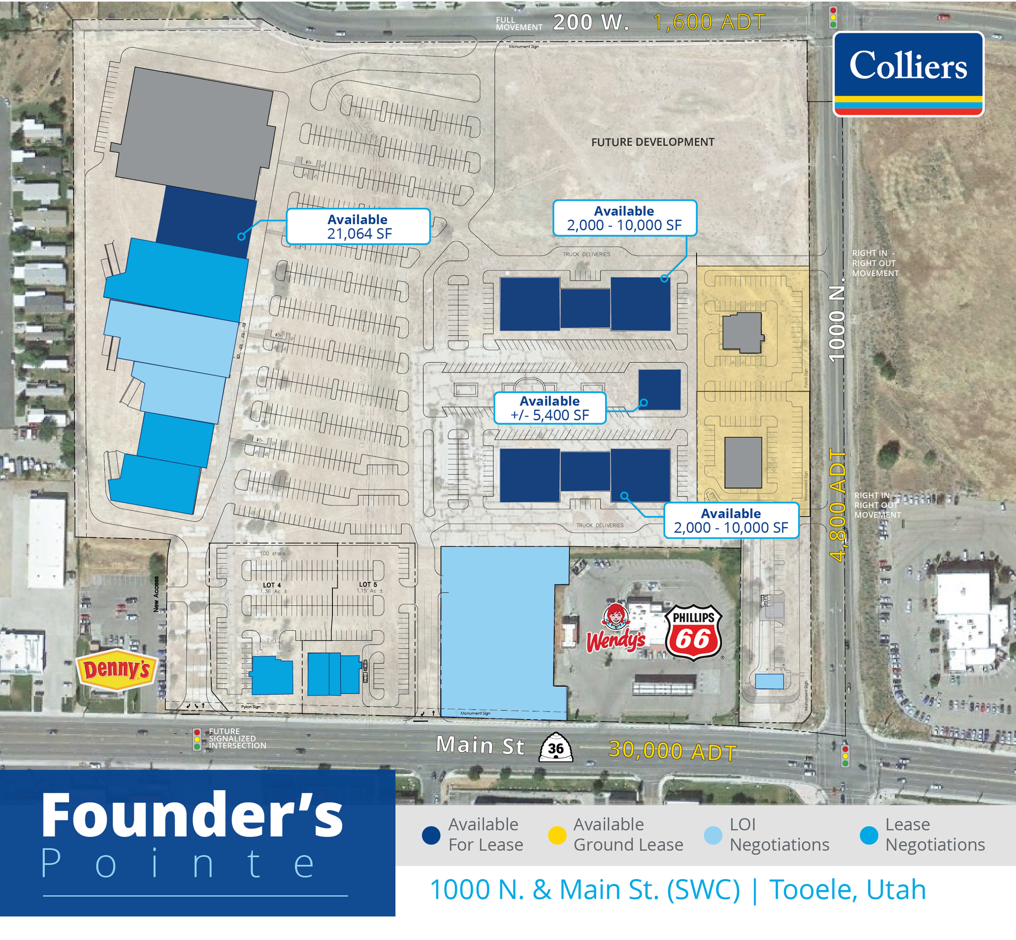 1000 N Main St, Tooele, UT en alquiler Plano del sitio- Imagen 1 de 2