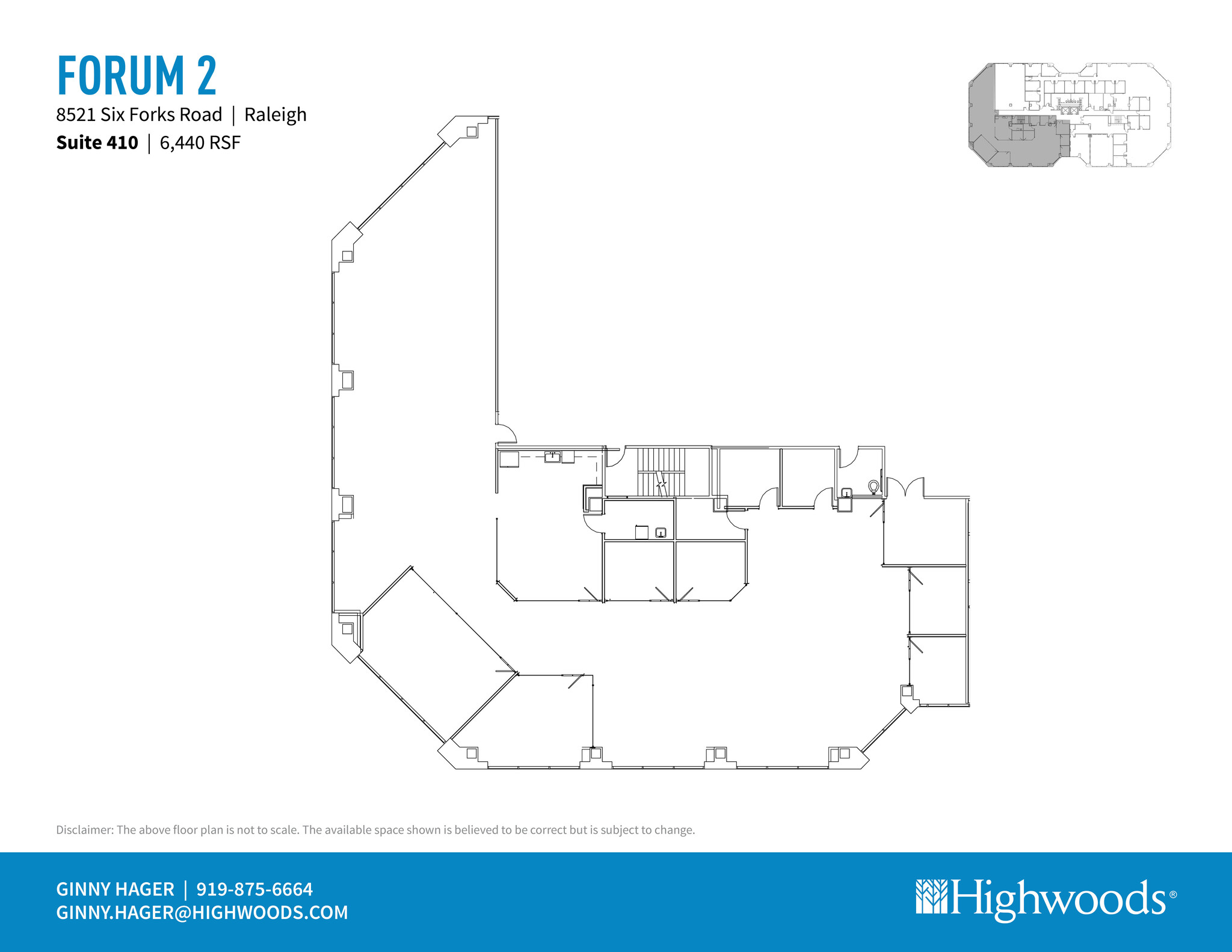 8521 Six Forks Rd, Raleigh, NC en alquiler Plano de la planta- Imagen 1 de 1