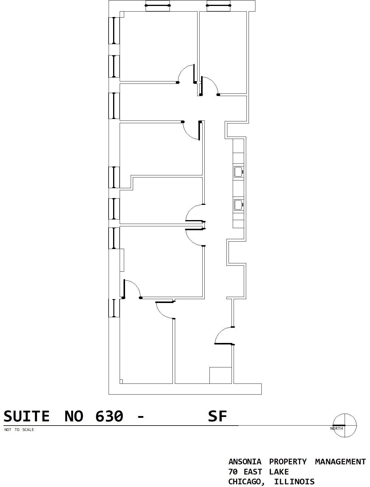 70 E Lake St, Chicago, IL en alquiler Plano de la planta- Imagen 1 de 6