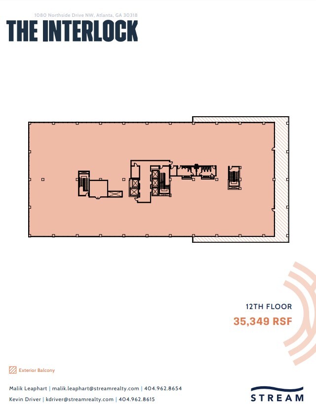 1042 Northside Dr NW, Atlanta, GA en alquiler Plano de la planta- Imagen 1 de 1