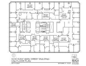 500 E Main St, Norfolk, VA en alquiler Plano de la planta- Imagen 1 de 1