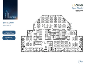 311 S Wacker Dr, Chicago, IL en alquiler Plano de la planta- Imagen 2 de 9