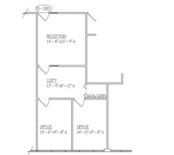 8500 Menaul Blvd NE, Albuquerque, NM en alquiler Plano de la planta- Imagen 1 de 1