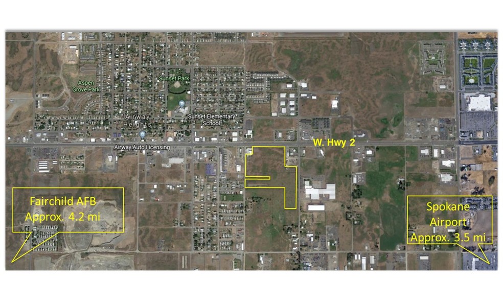 Hwy 2 Between Russell St & Garfield Rd, Airway Heights, WA en venta - Otros - Imagen 2 de 4