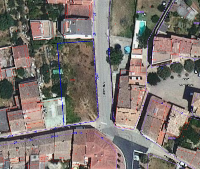 Carrer de Nostra Senyora del Mont, 3040, Serinyà, Gerona en venta - Plano de solar - Imagen 2 de 2