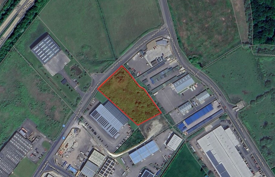 Marshall Way, Gainsborough en venta - Plano del sitio - Imagen 1 de 1