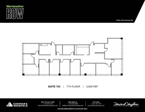 10480 Little Patuxent Pky, Columbia, MD en alquiler Plano de la planta- Imagen 2 de 2