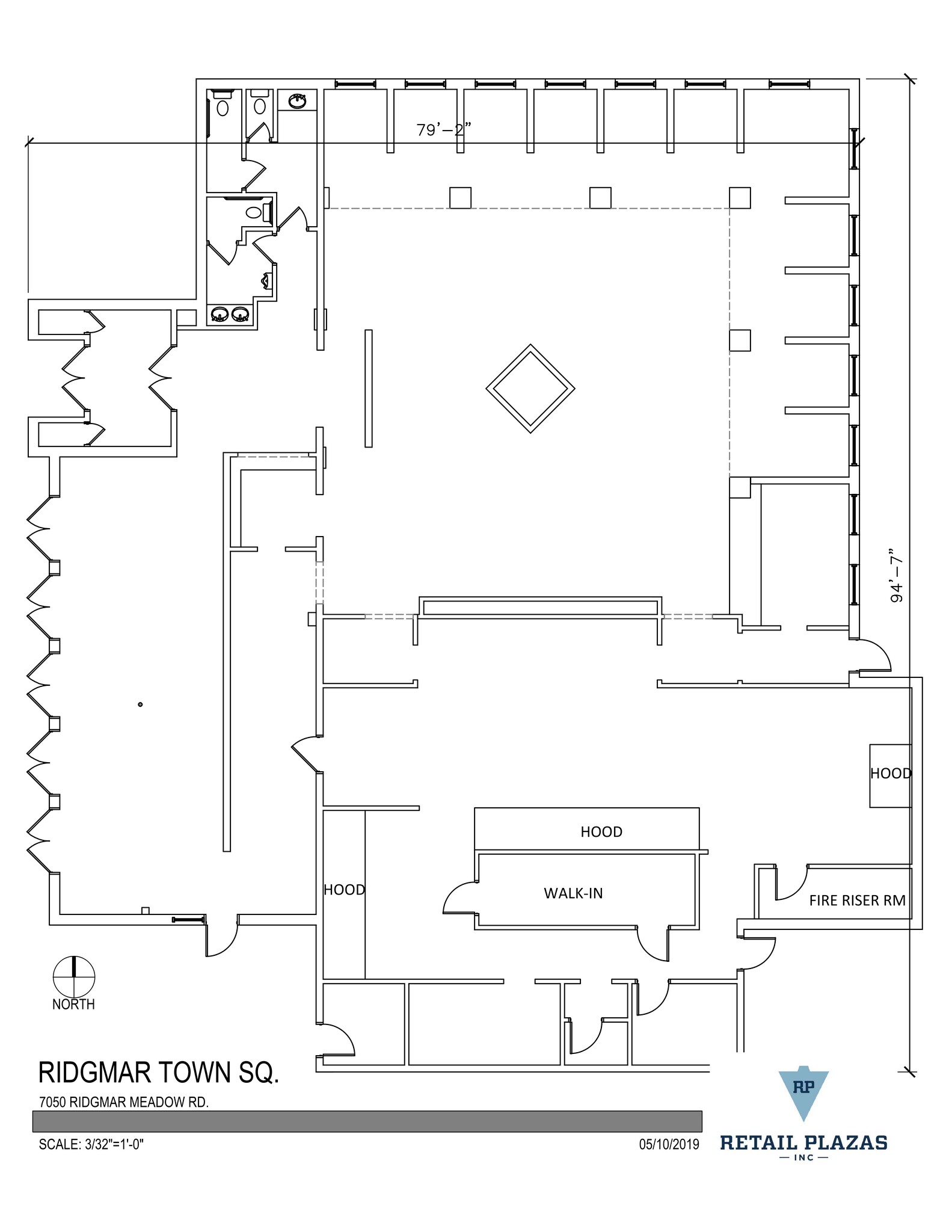 6801-7049 Ridgmar Meadow Rd, Fort Worth, TX en alquiler Plano del sitio- Imagen 1 de 1