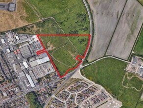 Queensway, Lytham St Annes, LAN - AÉREA  vista de mapa