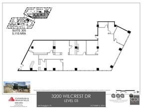 3200 Wilcrest Dr, Houston, TX en alquiler Plano de la planta- Imagen 1 de 1