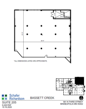 901 N 3rd St, Minneapolis, MN en alquiler Plano de la planta- Imagen 1 de 4