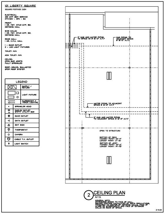 100-300 Liberty Sq, Hurricane, WV en alquiler Plano de la planta- Imagen 1 de 1