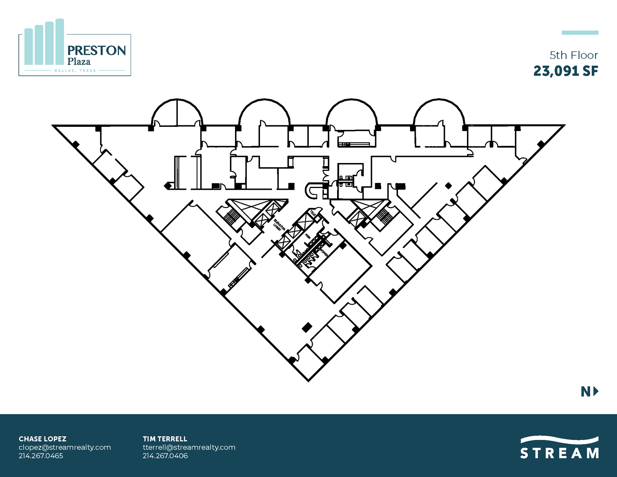 17950 Preston Rd, Dallas, TX en alquiler Plano de la planta- Imagen 1 de 1