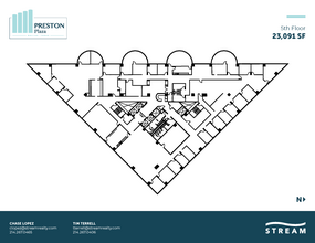 17950 Preston Rd, Dallas, TX en alquiler Plano de la planta- Imagen 1 de 1