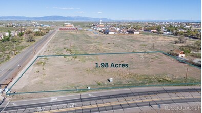 NWC US Highway 285 St & W 10th St, Alamosa, CO - VISTA AÉREA  vista de mapa - Image1