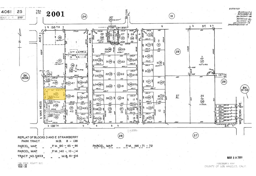 13750 Van Ness Ave, Gardena, CA en alquiler - Plano de solar - Imagen 2 de 2