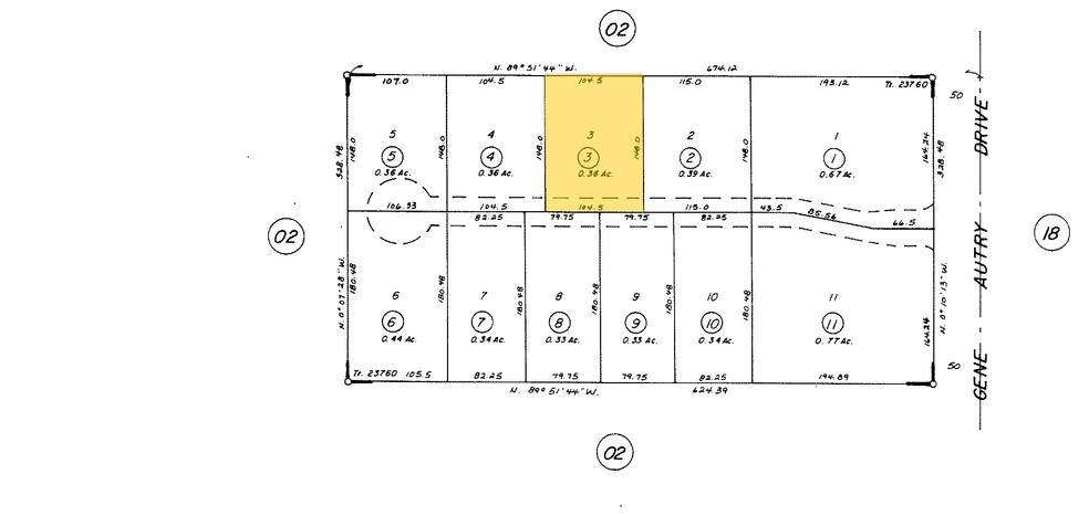 1231 S Gene Autry Trl, Palm Springs, CA en alquiler - Plano de solar - Imagen 2 de 8